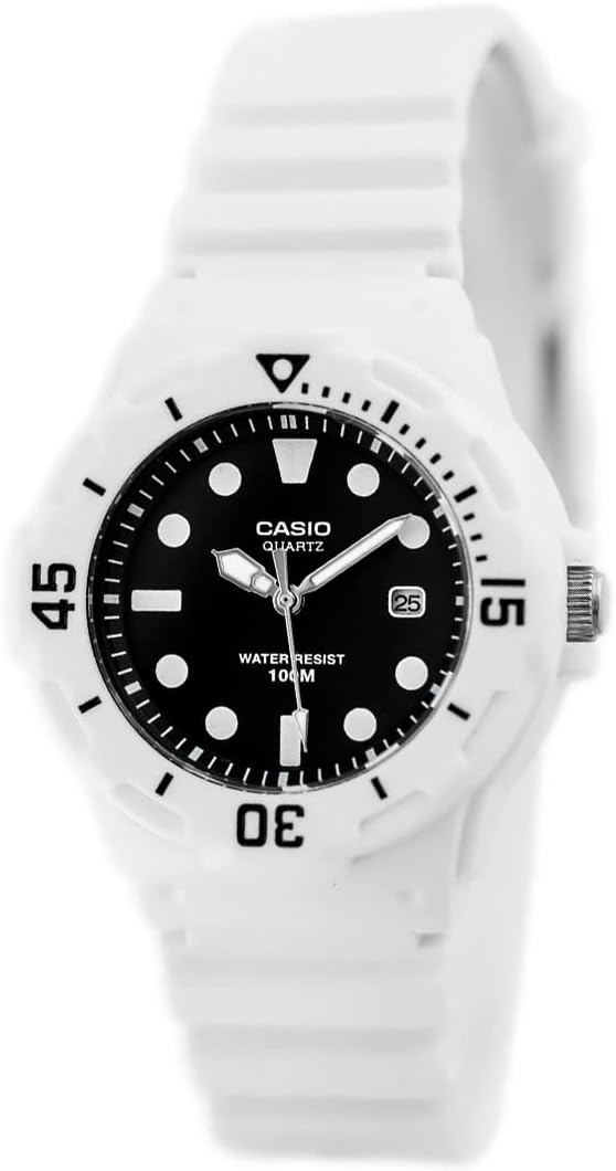 Orologio Casio Bambini Bianco e Nero
