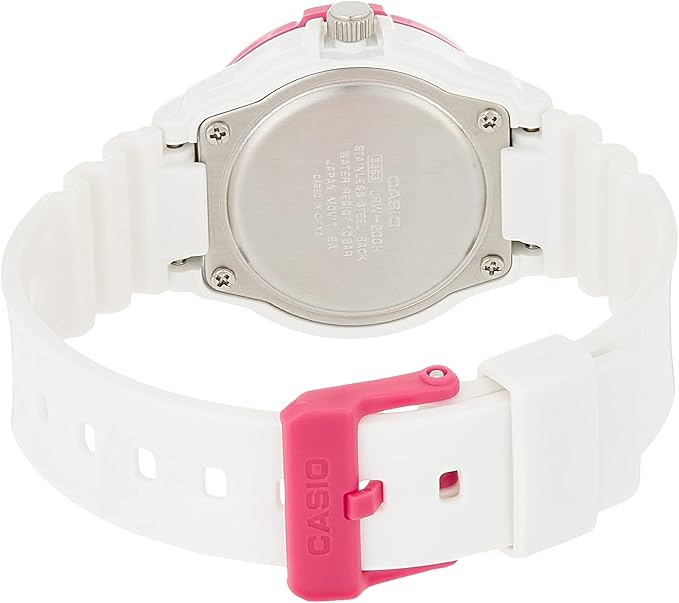 Orologio Casio Bambina Bianco e Rosa