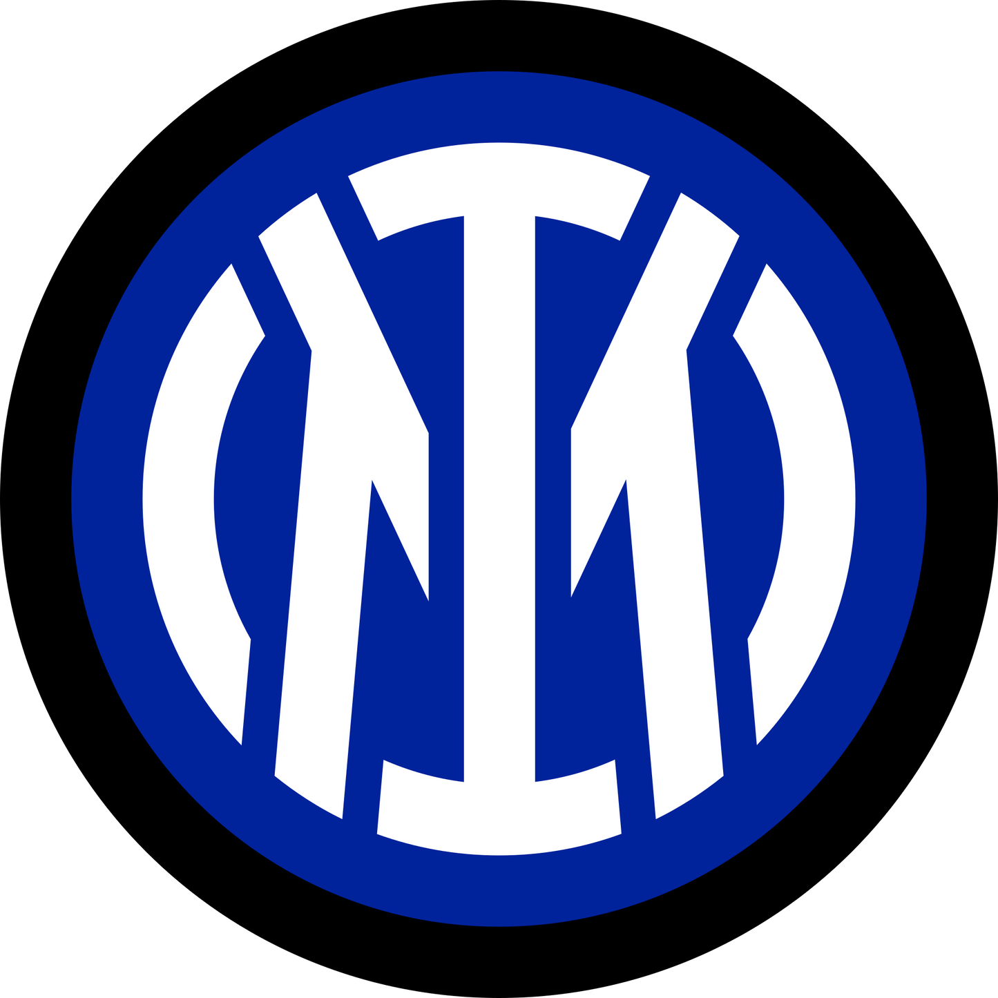 Collana INTER Official in acciaio B-IC004UAB