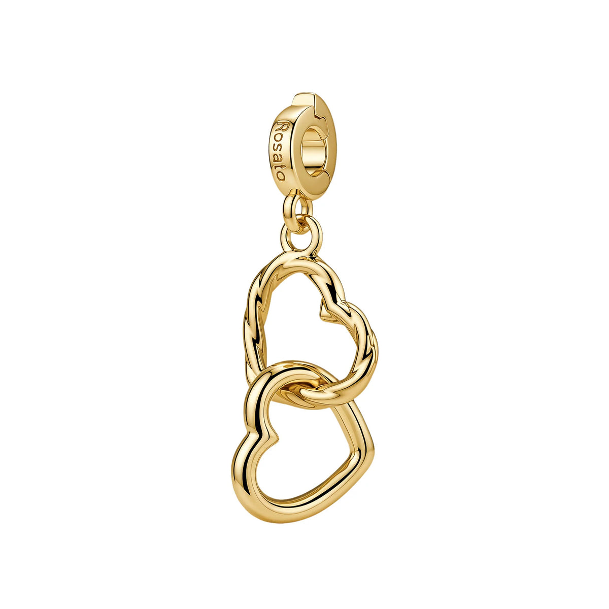 Charm Cuori intrecciati storie Unione