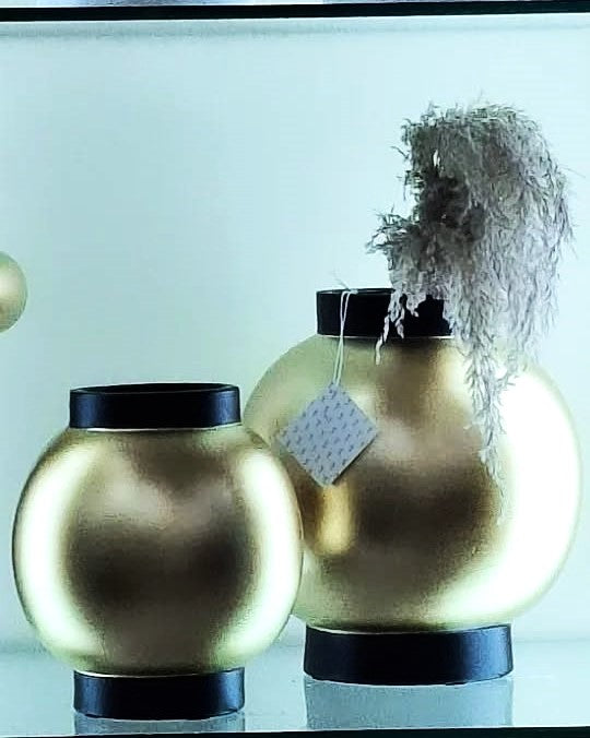 GABRIELLE ORO VASO ROT.CM. fd57749 GRANDE