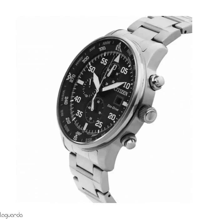 Orologio Uomo Citizen Of Cronografo in Acciaio Quadrante Nero CA0690-88E NUOVO