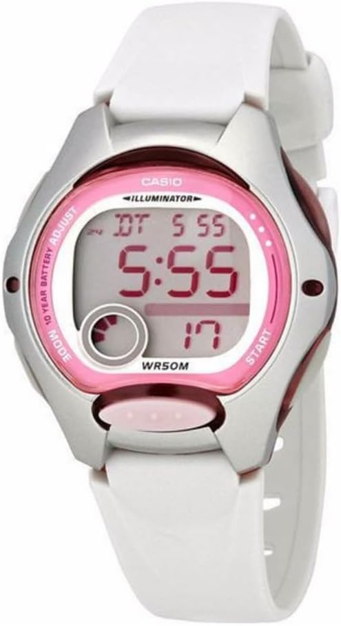 Orologio Casio Bambina Bianco e Rosa