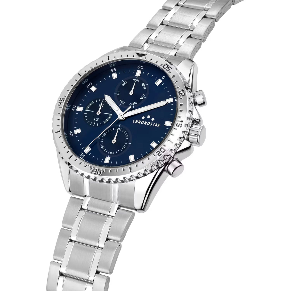 OROLOGIO CHRONOSTAR RACE MULTIFUNZIONE BRACCIALATO BLU - R3753311004