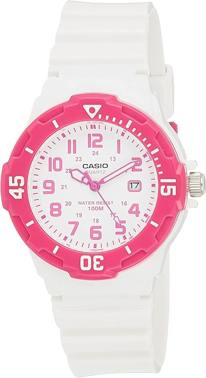 Orologio Casio Bambina Bianco e Rosa