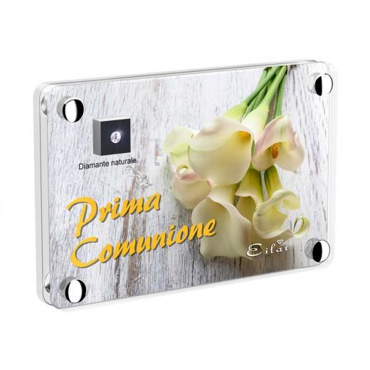 Diamante “Bianco” 0,16 ct in Confezione Led