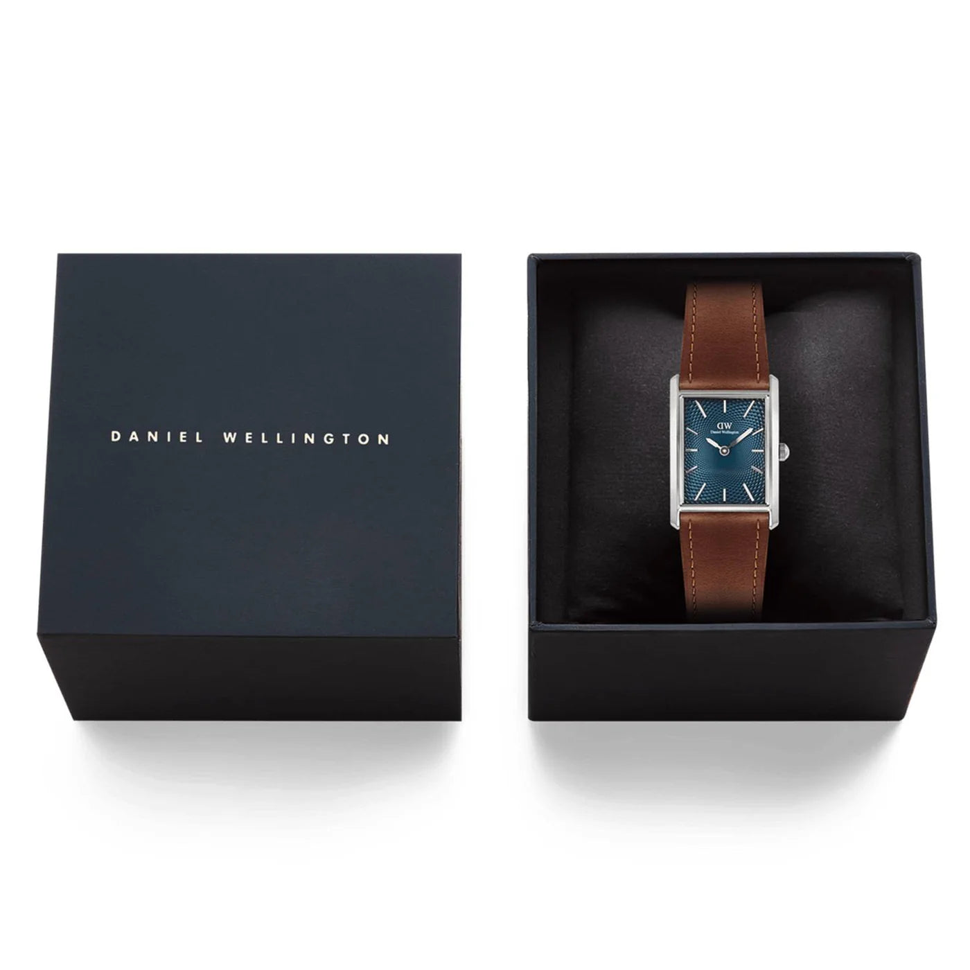 Daniel Wellington Acciaio Bound Black Lizard White Guilloche DW00100900