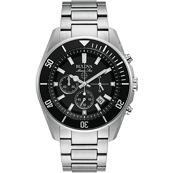 Orologio Bulova Marine Star 98B353 Nero