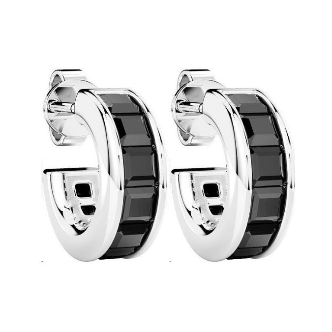Orecchini Zancan Uomo in Argento ESO001-NE