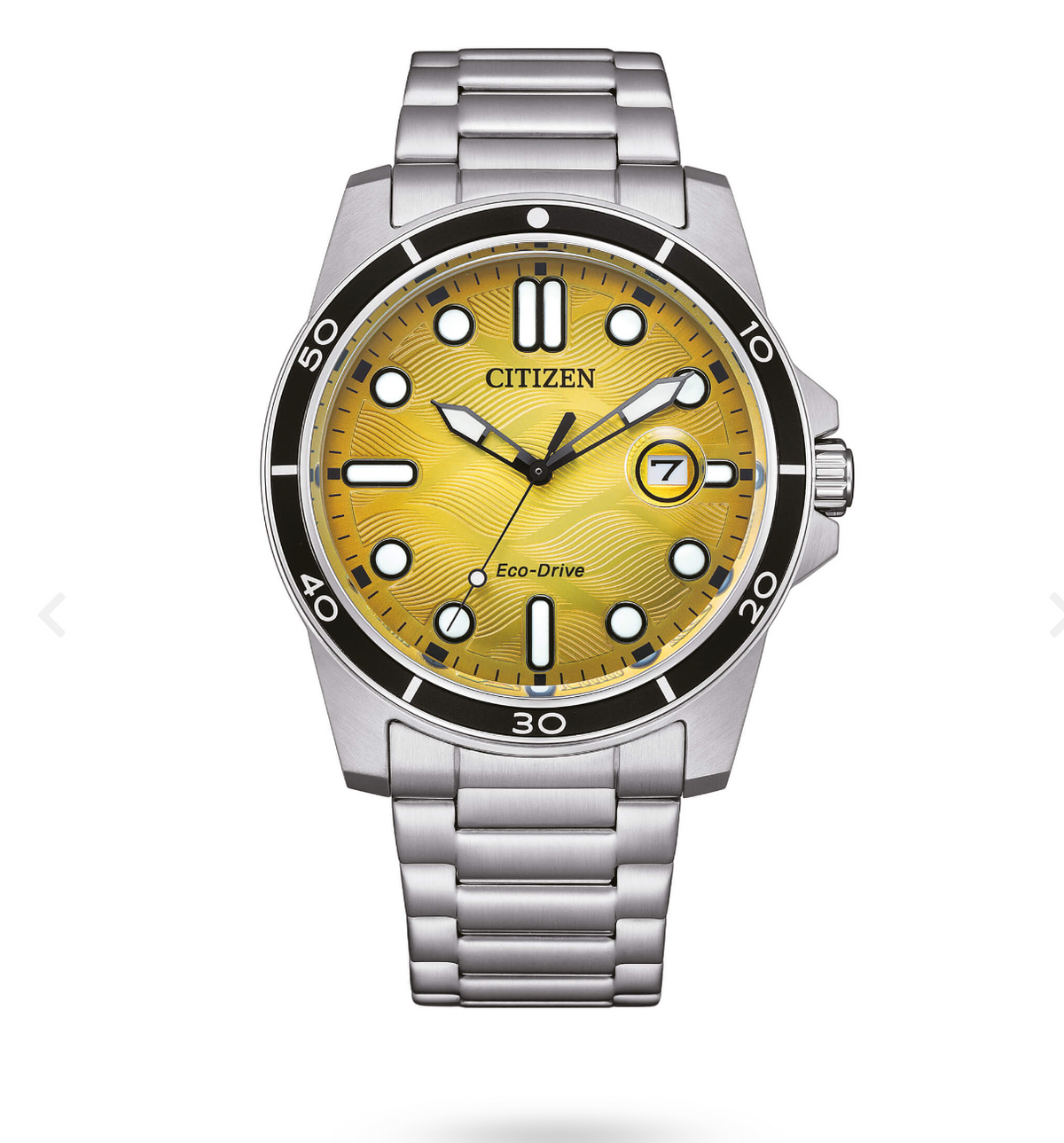 Citizen  Orologio Uomo Marine Eco Drive Giallo Citizen