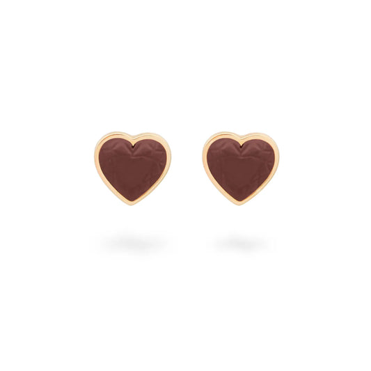 Orecchini choco lobo cuore
