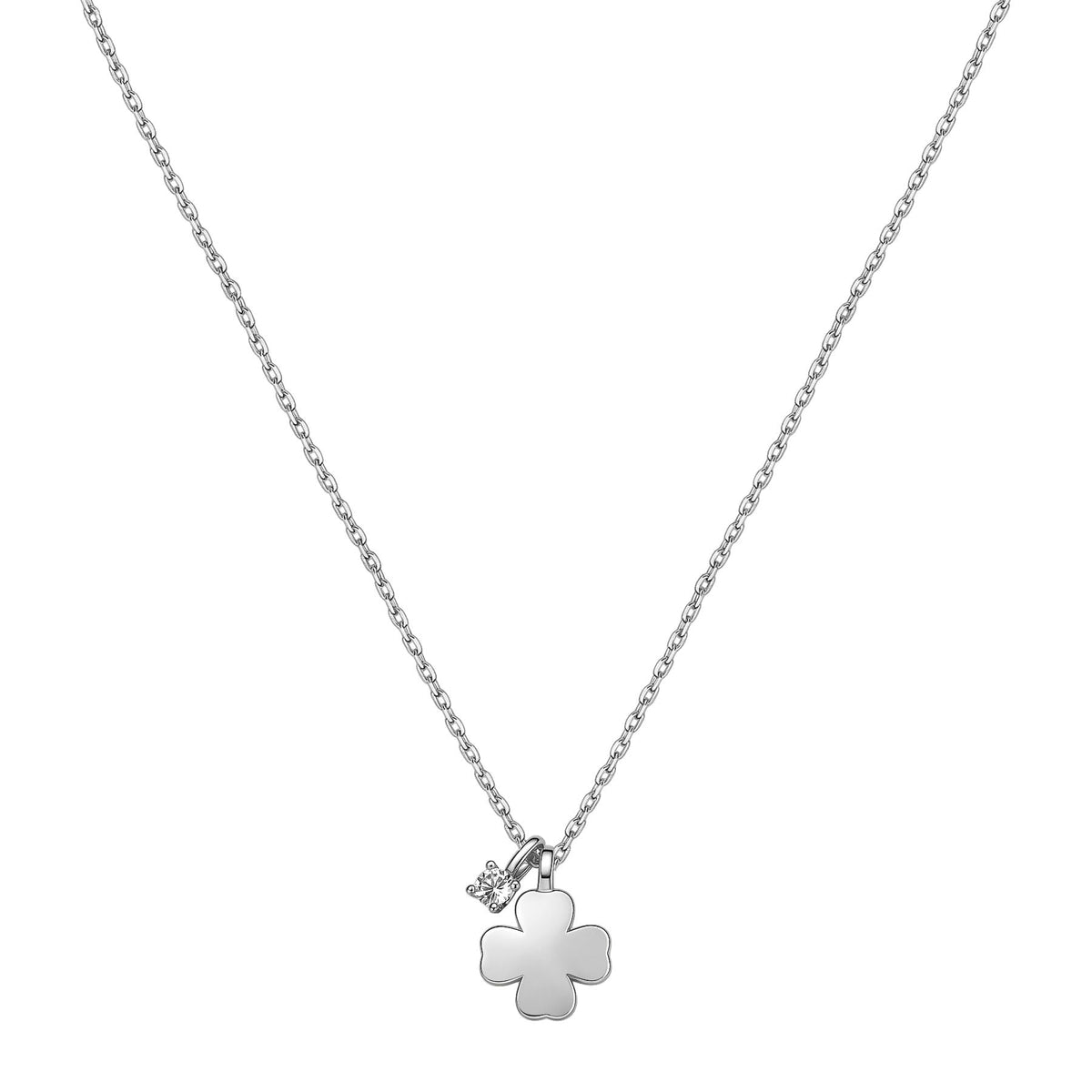 Collana corta di trifoglio a quattro foglie di Allegra