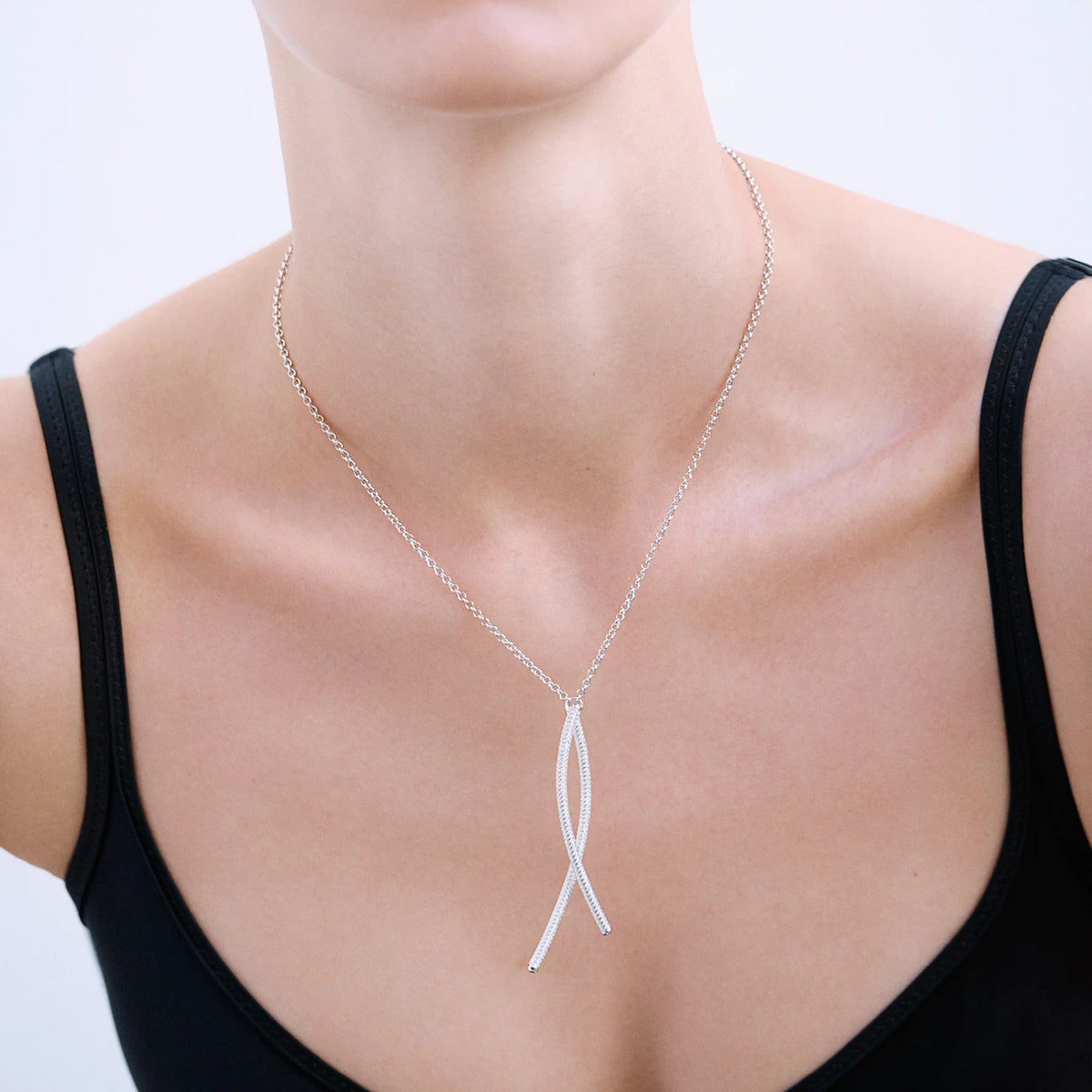 Collana corta Bianca