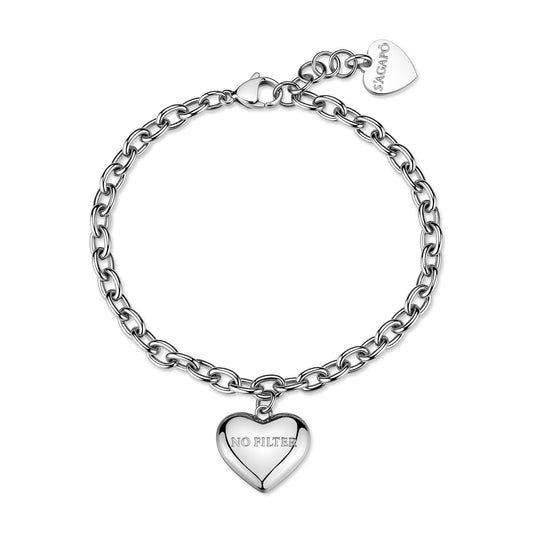 Sagapo customer Cart icon Bracciale BE MY ALWAYS SBM97