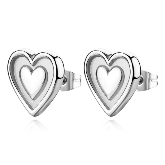 Orecchini a forma di cuore DUH DUH SUH30