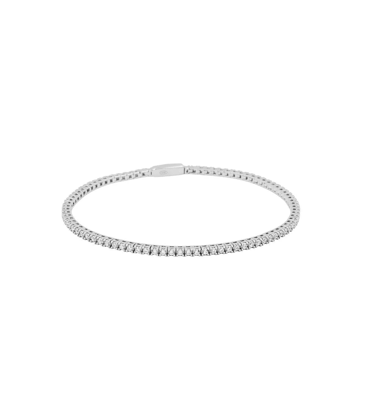 Bracciale Tennis Zancan in Argento 925 e Zirconi Bianchi