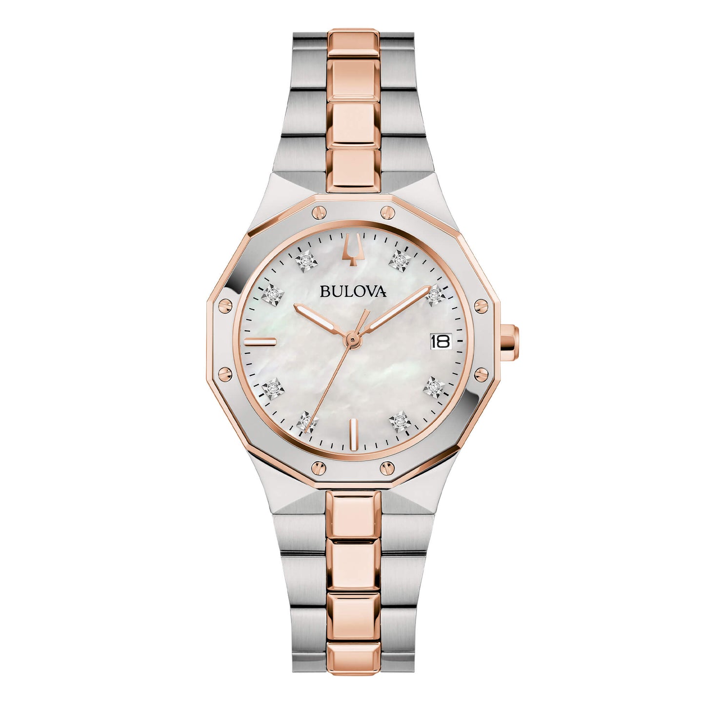 Bulova Octagon Lady Diamonds 98P235