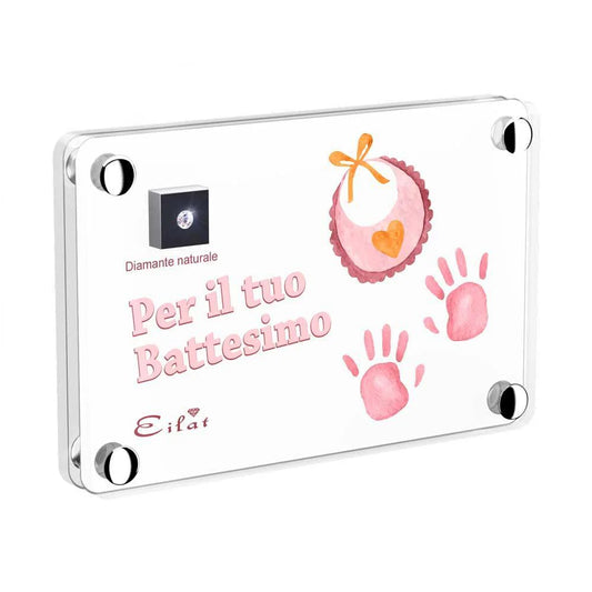 Diamante “Bianco” 0,07ct in Confezione Led