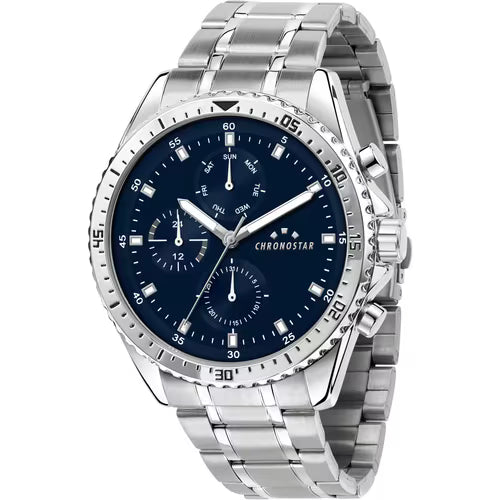 OROLOGIO CHRONOSTAR RACE MULTIFUNZIONE BRACCIALATO BLU - R3753311004