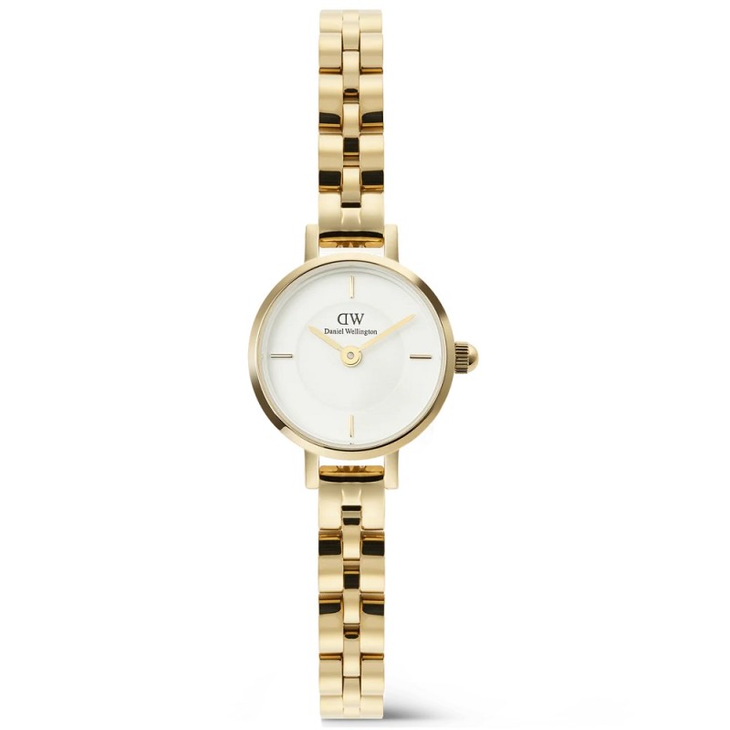DANIEL WELLINGTON Petite Mini Arch 3-Link White Gold - DW00100855