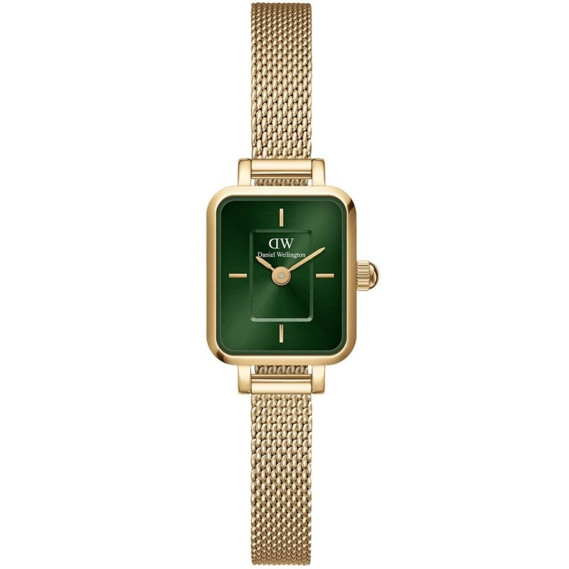 DANIEL WELLINGTON Quadro Mini Evergold Emerald - DW00100653