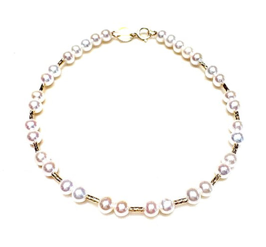 Bracciale Coscia Perle Donna Le Lune in Oro giallo Perla LLBR2154-1