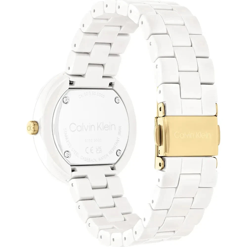 Calvin Klein Pure 25100072 Orologio Donna Orologio Con Cassa E Cinturino In Ceramica
