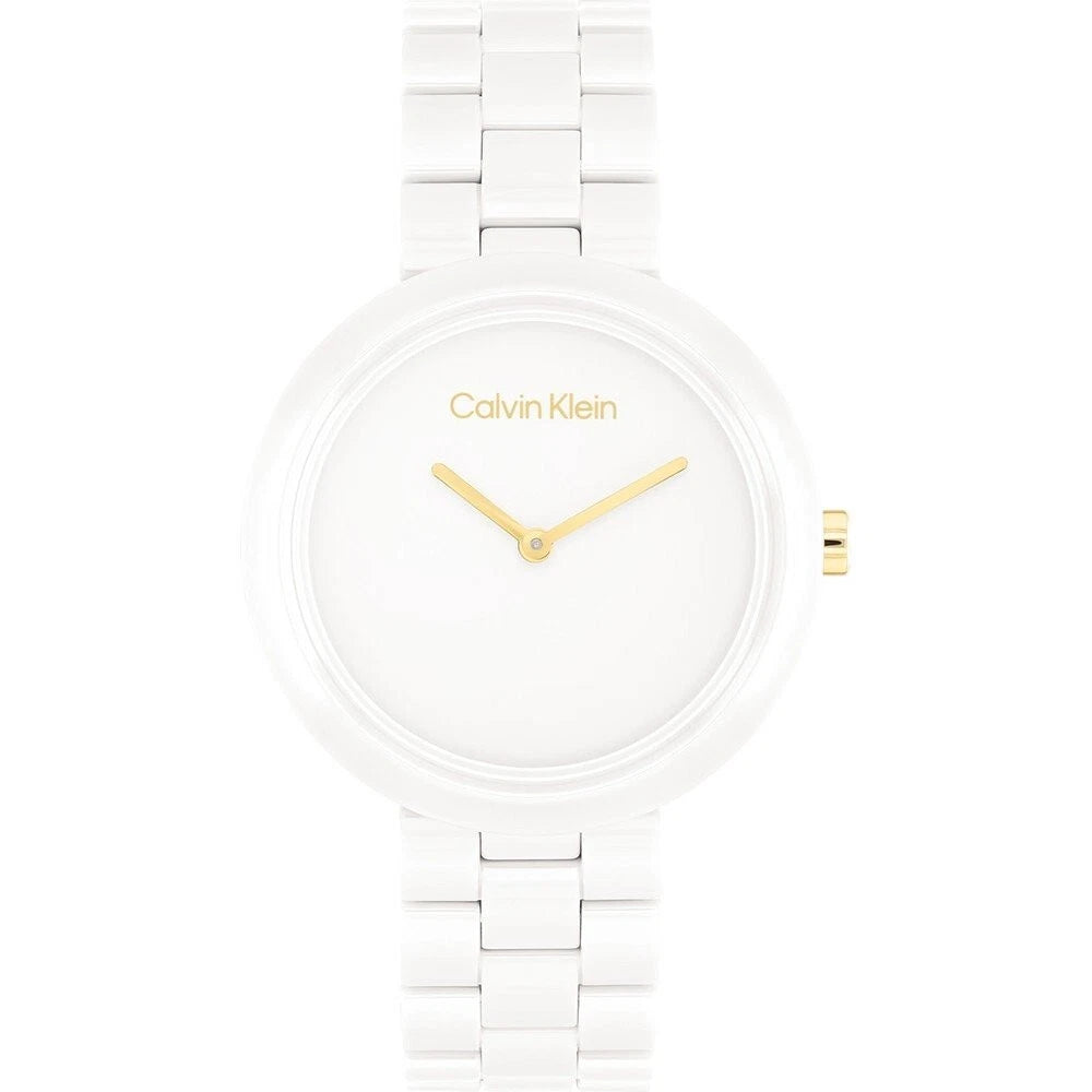 Calvin Klein Pure 25100072 Orologio Donna Orologio Con Cassa E Cinturino In Ceramica