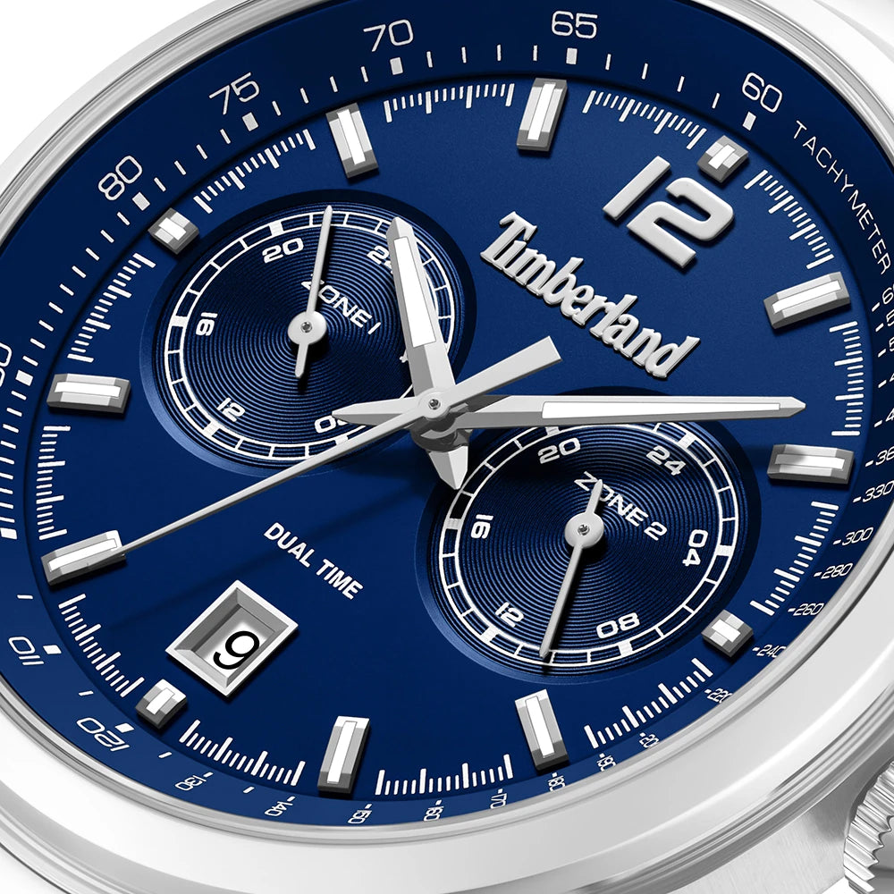 Orologio Timberland TDWGK0094403  al quarzo con doppio timer in acciaio inossidabile